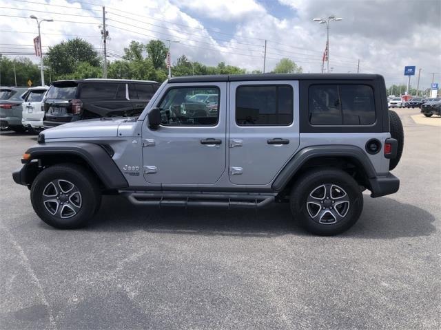 used 2020 Jeep Wrangler Unlimited car, priced at $29,894