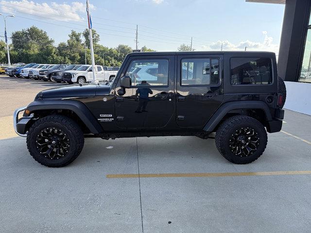 used 2015 Jeep Wrangler Unlimited car, priced at $21,991