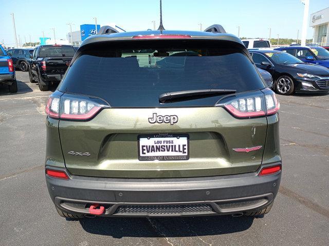 used 2021 Jeep Cherokee car, priced at $24,422