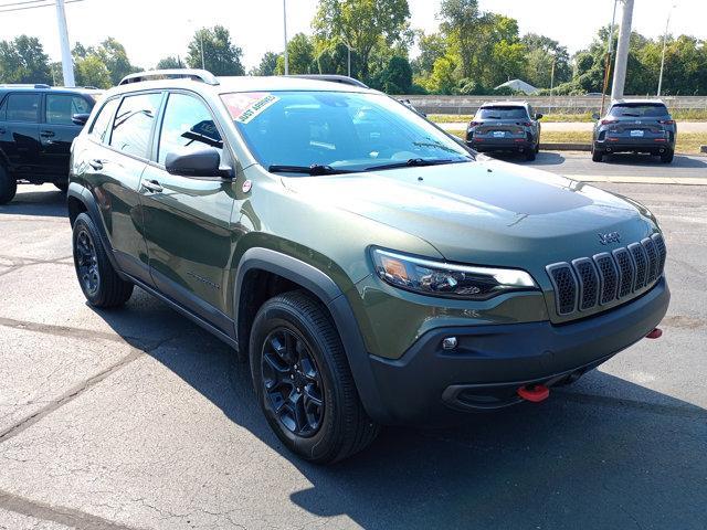 used 2021 Jeep Cherokee car, priced at $24,422