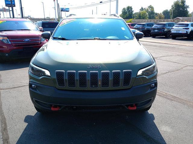 used 2021 Jeep Cherokee car, priced at $24,422