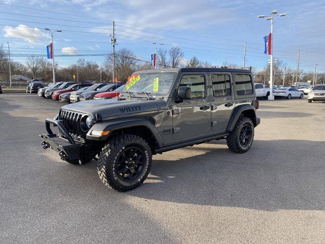 used 2021 Jeep Wrangler car, priced at $33,990