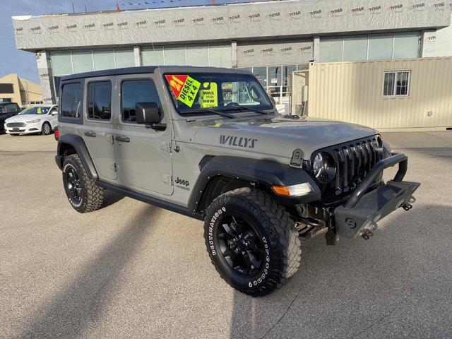 used 2021 Jeep Wrangler car, priced at $33,990