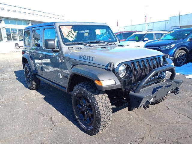 used 2021 Jeep Wrangler car, priced at $33,492