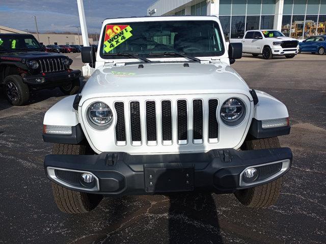 used 2020 Jeep Wrangler Unlimited car, priced at $33,491