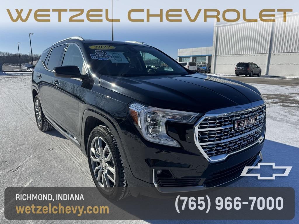 used 2022 GMC Terrain car, priced at $27,489