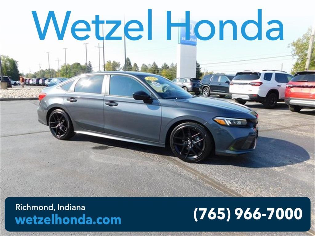 used 2024 Honda Civic car, priced at $23,750