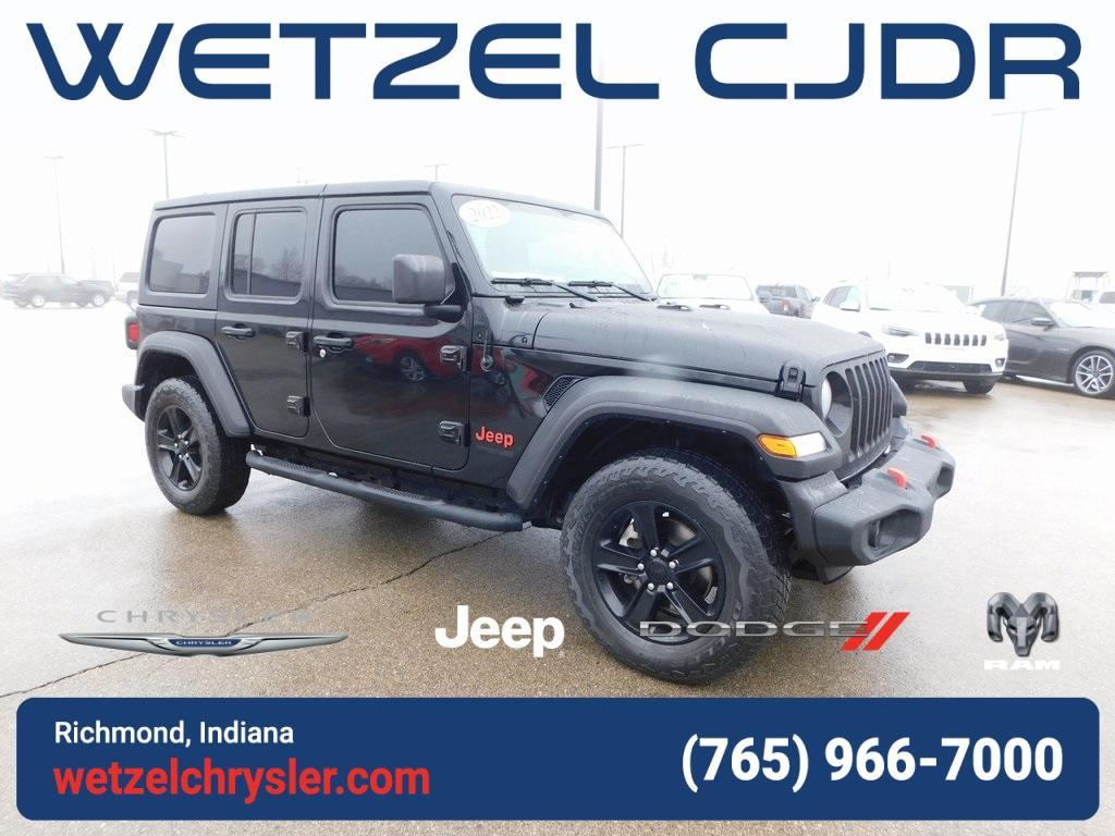 used 2022 Jeep Wrangler Unlimited car, priced at $31,689