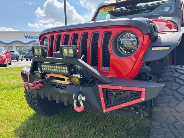 used 2021 Jeep Wrangler Unlimited car, priced at $40,999