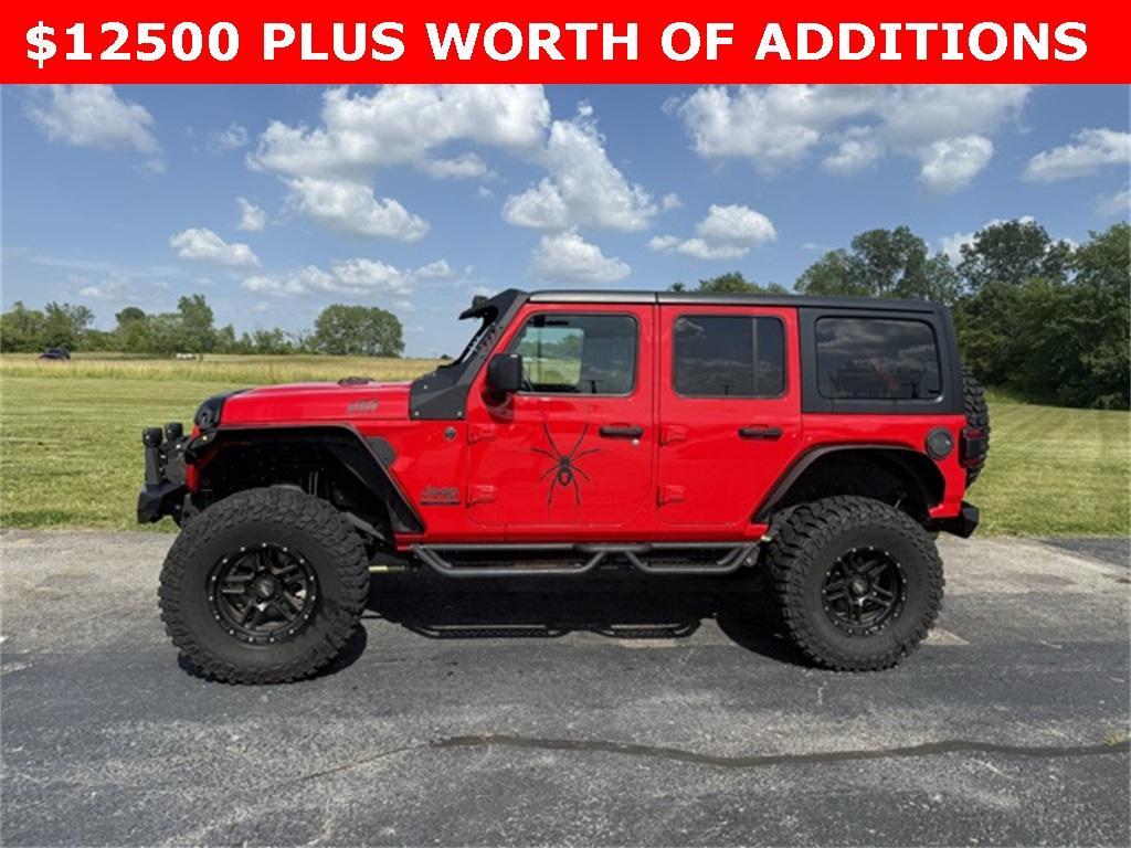 used 2021 Jeep Wrangler Unlimited car, priced at $40,999