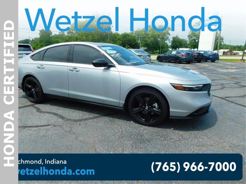 used 2024 Honda Accord Hybrid car, priced at $30,750