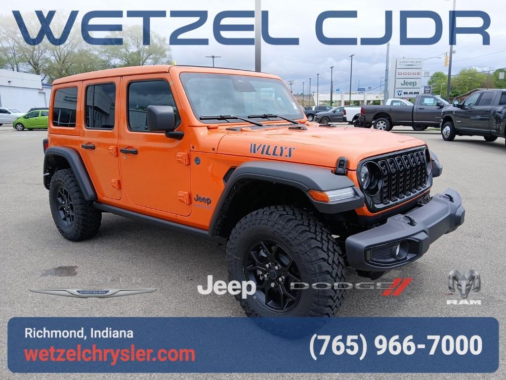 new 2025 Jeep Wrangler 4xe car, priced at $54,995