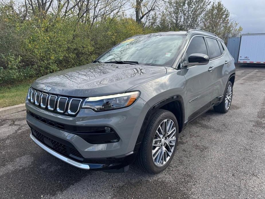 used 2022 Jeep Compass car, priced at $23,860