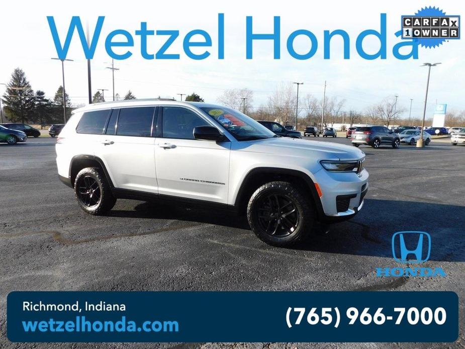 used 2021 Jeep Grand Cherokee L car, priced at $29,877