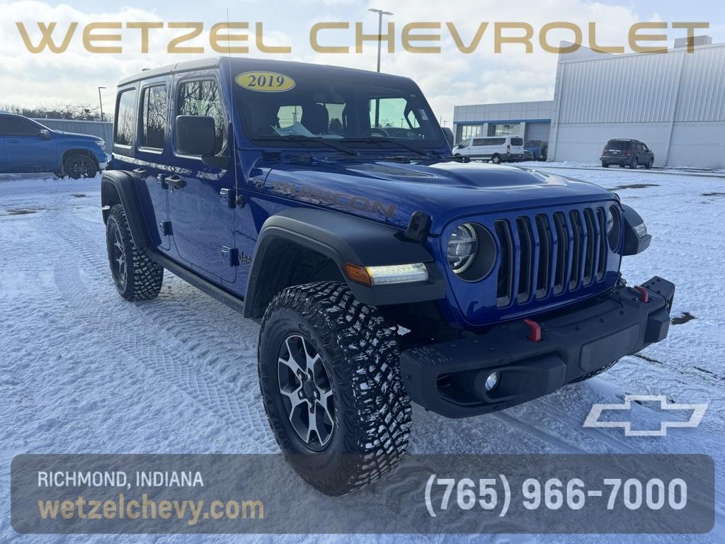 used 2019 Jeep Wrangler Unlimited car, priced at $31,999