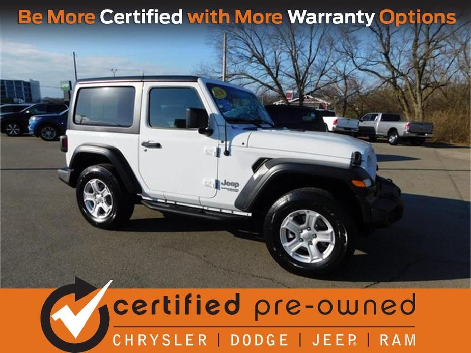 used 2020 Jeep Wrangler car, priced at $26,489