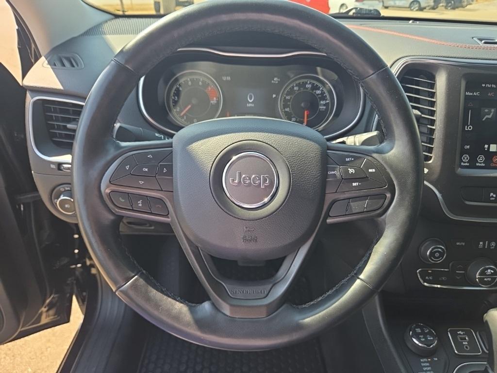 used 2021 Jeep Cherokee car, priced at $23,500