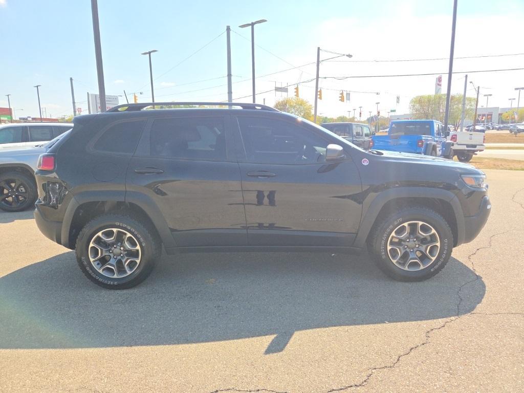 used 2021 Jeep Cherokee car, priced at $23,500