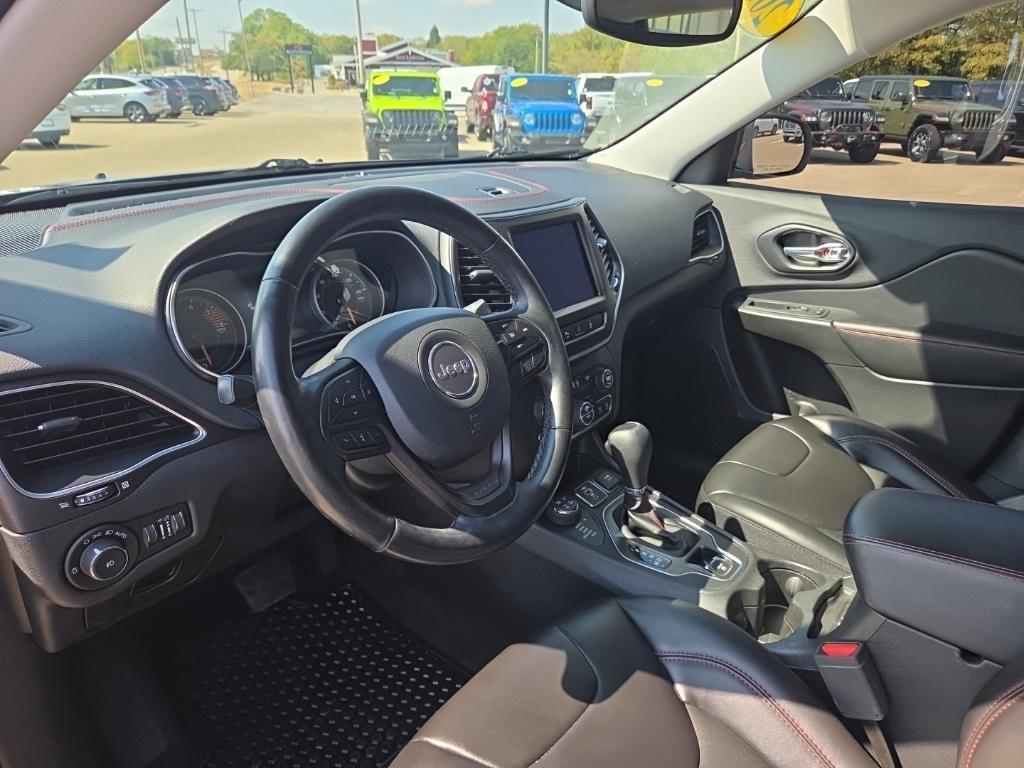 used 2021 Jeep Cherokee car, priced at $23,500