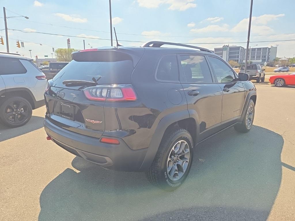 used 2021 Jeep Cherokee car, priced at $23,500