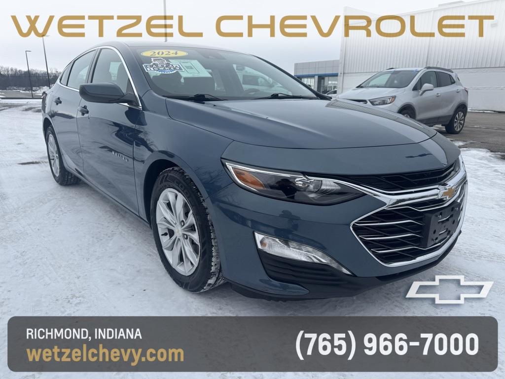 used 2024 Chevrolet Malibu car, priced at $20,786