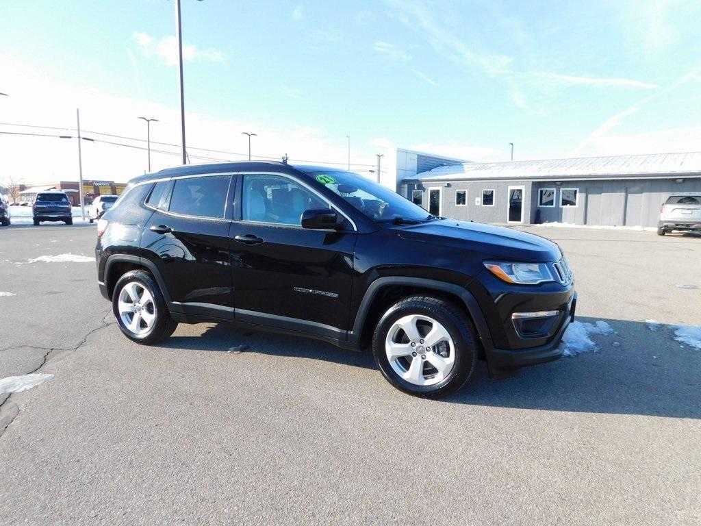 used 2021 Jeep Compass car, priced at $15,990