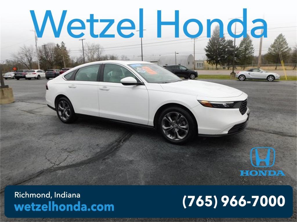 used 2024 Honda Accord car, priced at $25,488