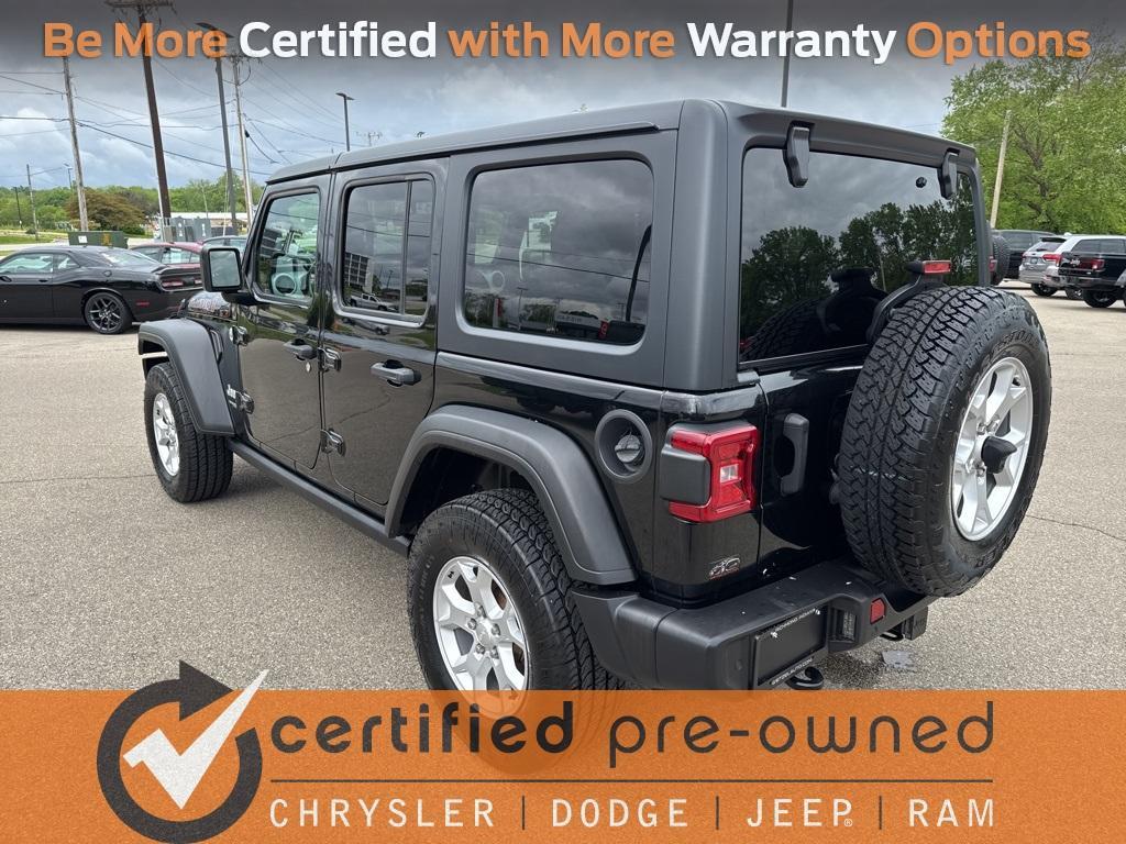 used 2021 Jeep Wrangler Unlimited car, priced at $28,275