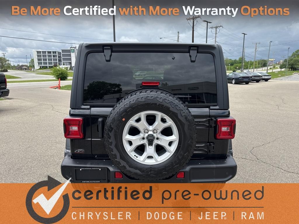 used 2021 Jeep Wrangler Unlimited car, priced at $28,275