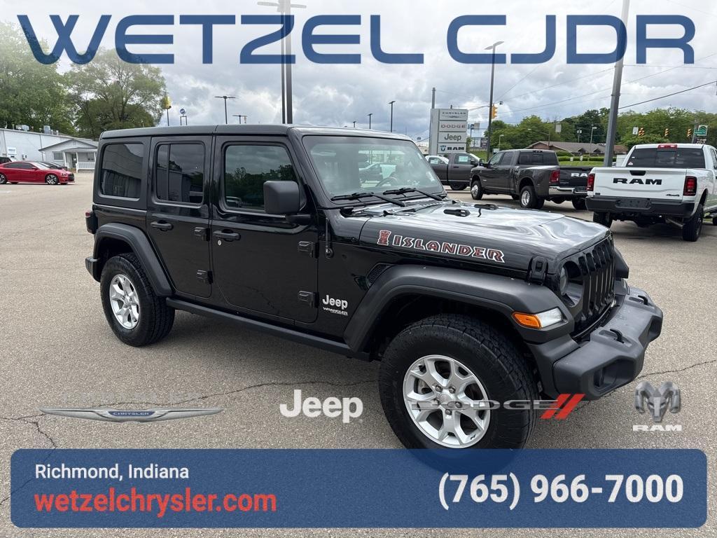 used 2021 Jeep Wrangler Unlimited car, priced at $28,275