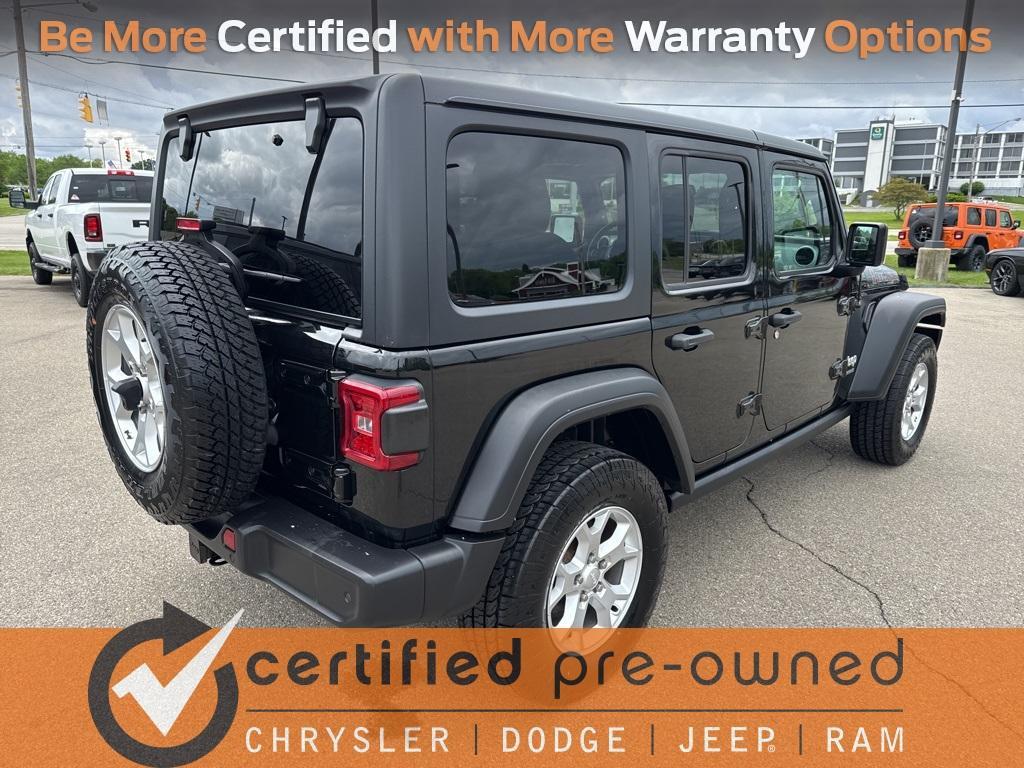 used 2021 Jeep Wrangler Unlimited car, priced at $28,275