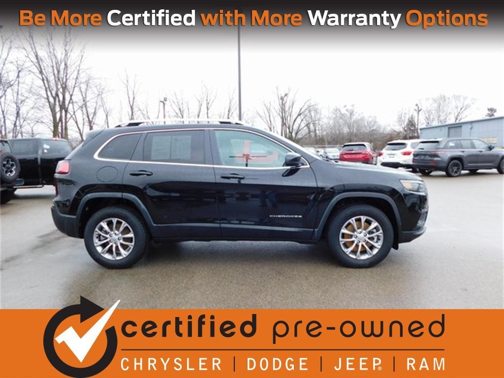 used 2021 Jeep Cherokee car, priced at $22,488