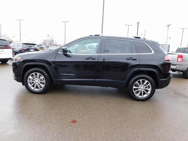 used 2021 Jeep Cherokee car, priced at $22,488