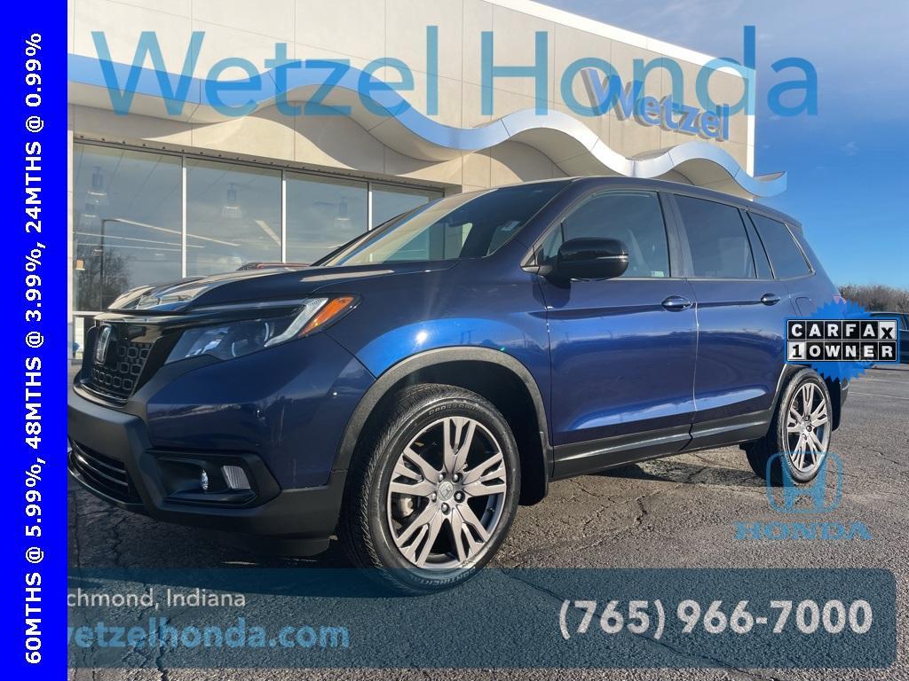 used 2021 Honda Passport car, priced at $29,899