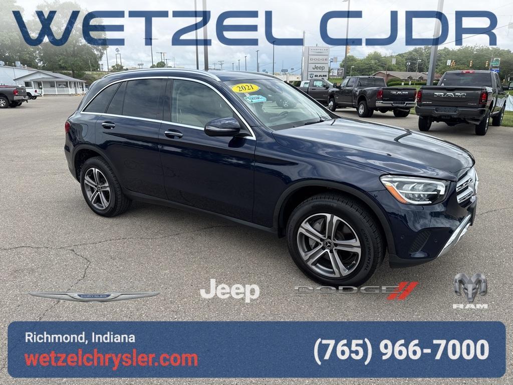 used 2021 Mercedes-Benz GLC 300 car, priced at $25,750