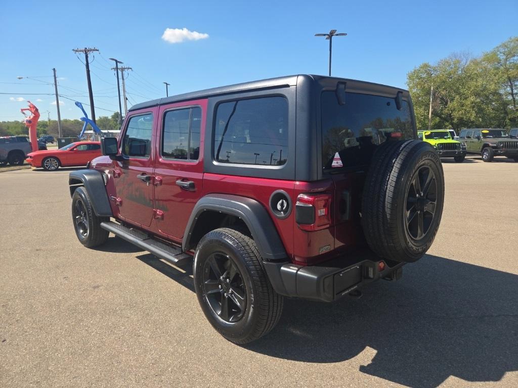 used 2022 Jeep Wrangler Unlimited car, priced at $29,900