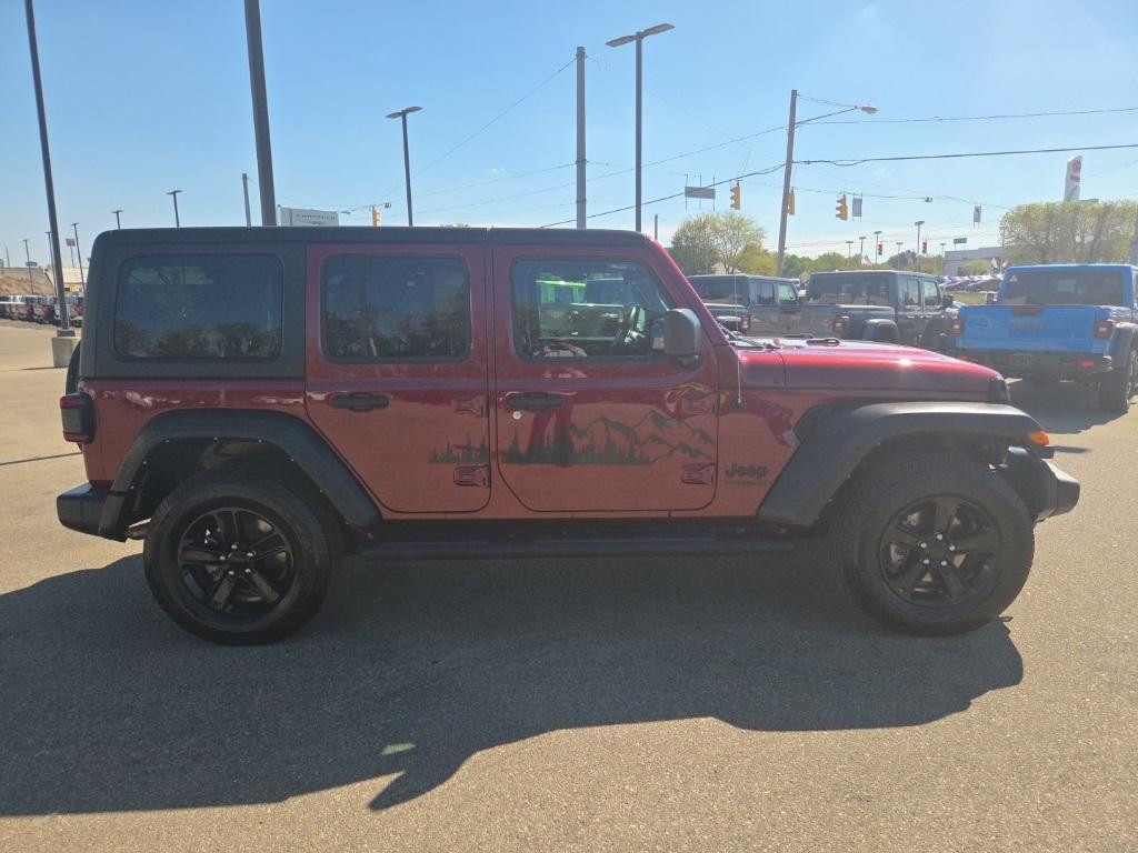 used 2022 Jeep Wrangler Unlimited car, priced at $29,900
