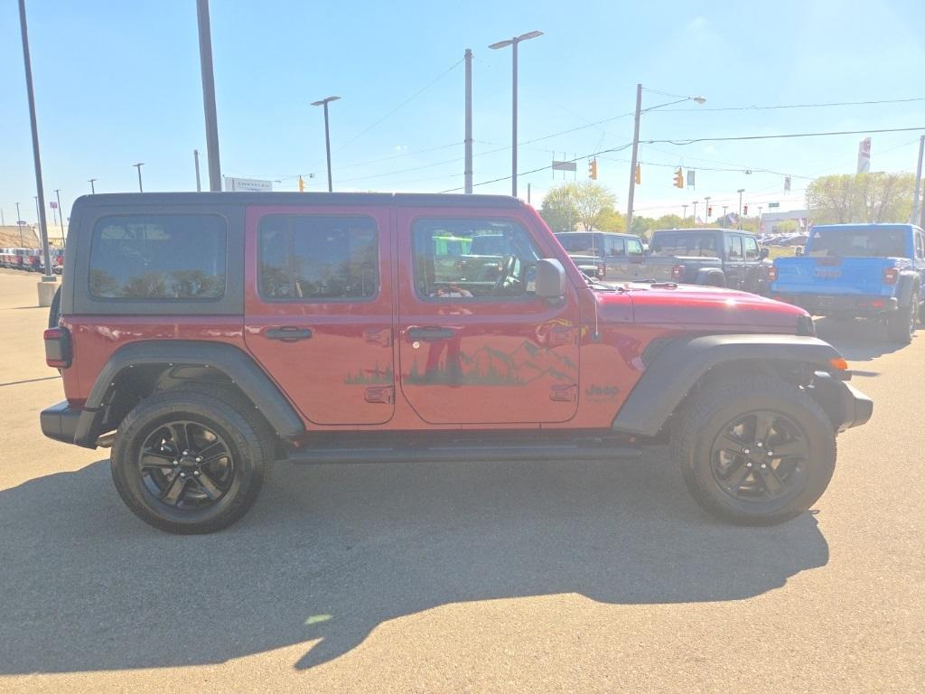 used 2022 Jeep Wrangler Unlimited car, priced at $29,900
