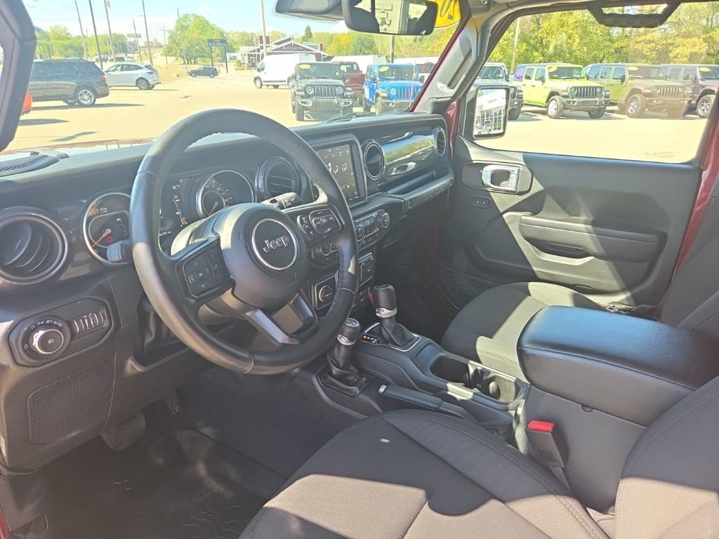 used 2022 Jeep Wrangler Unlimited car, priced at $29,900