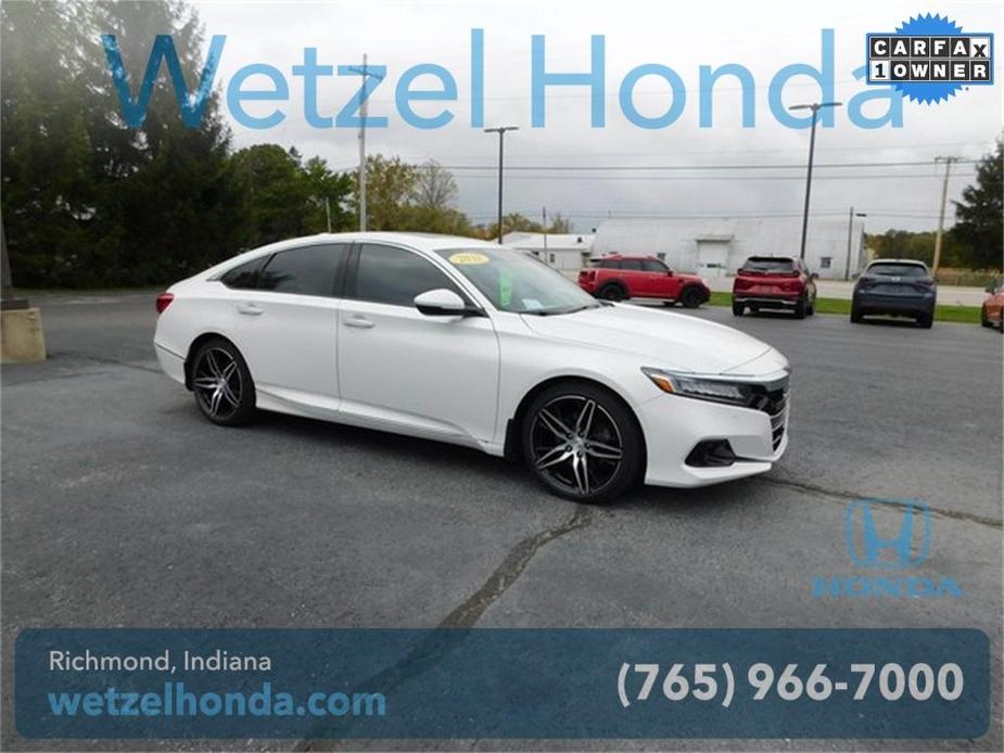 used 2021 Honda Accord car, priced at $27,688