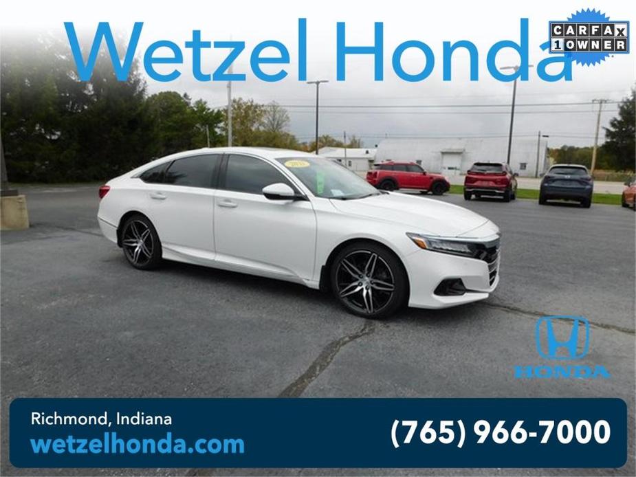 used 2021 Honda Accord car, priced at $27,488