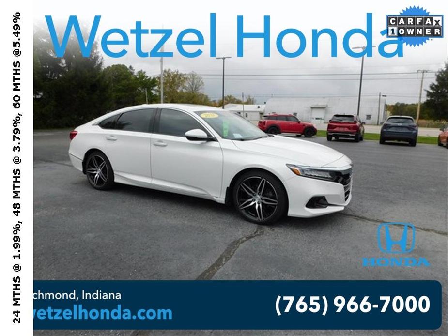 used 2021 Honda Accord car, priced at $26,489