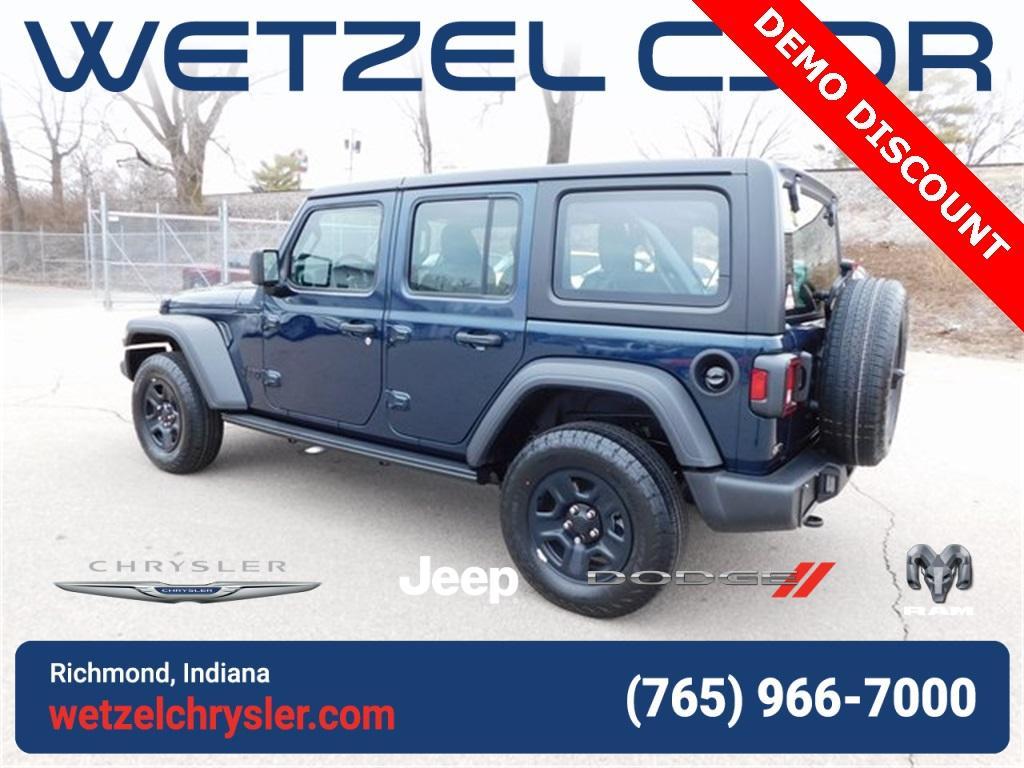 new 2025 Jeep Wrangler car, priced at $41,495