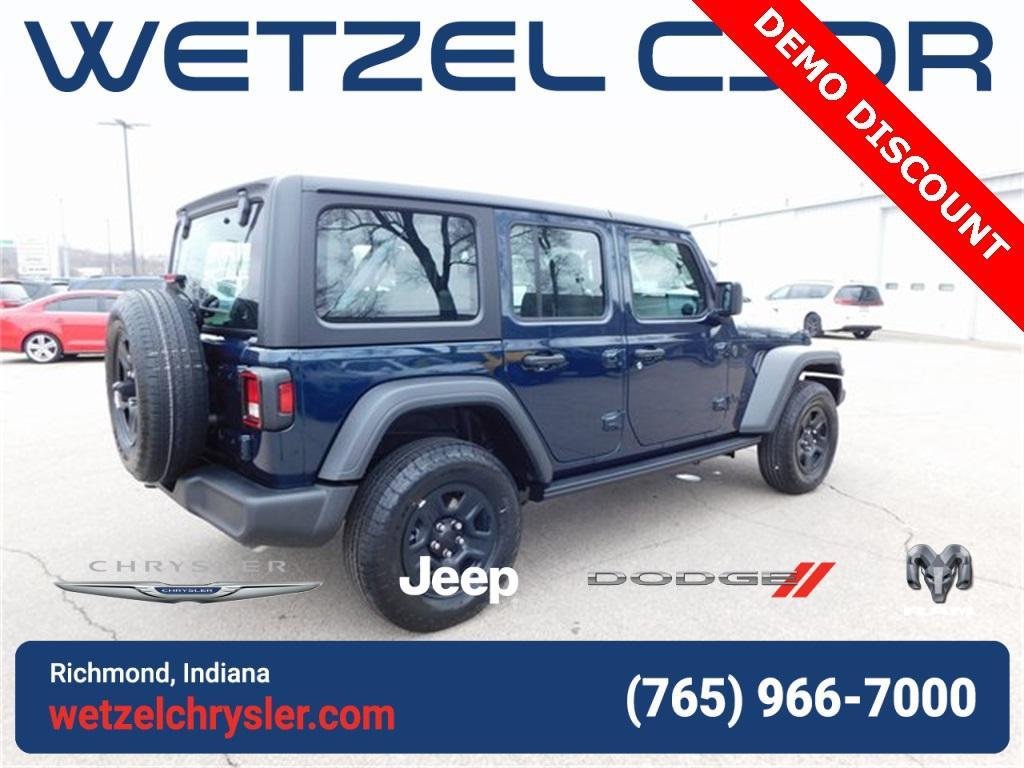 new 2025 Jeep Wrangler car, priced at $41,495