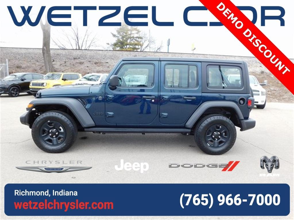 new 2025 Jeep Wrangler car, priced at $41,495