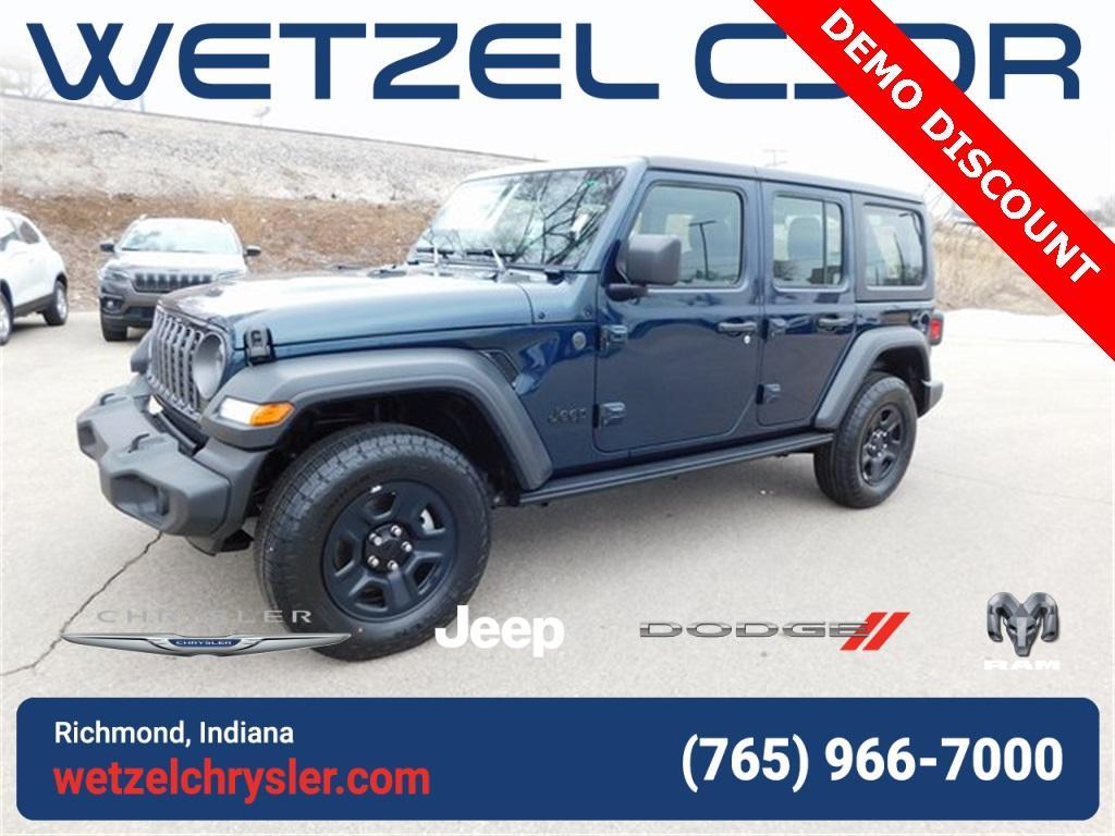 new 2025 Jeep Wrangler car, priced at $41,495
