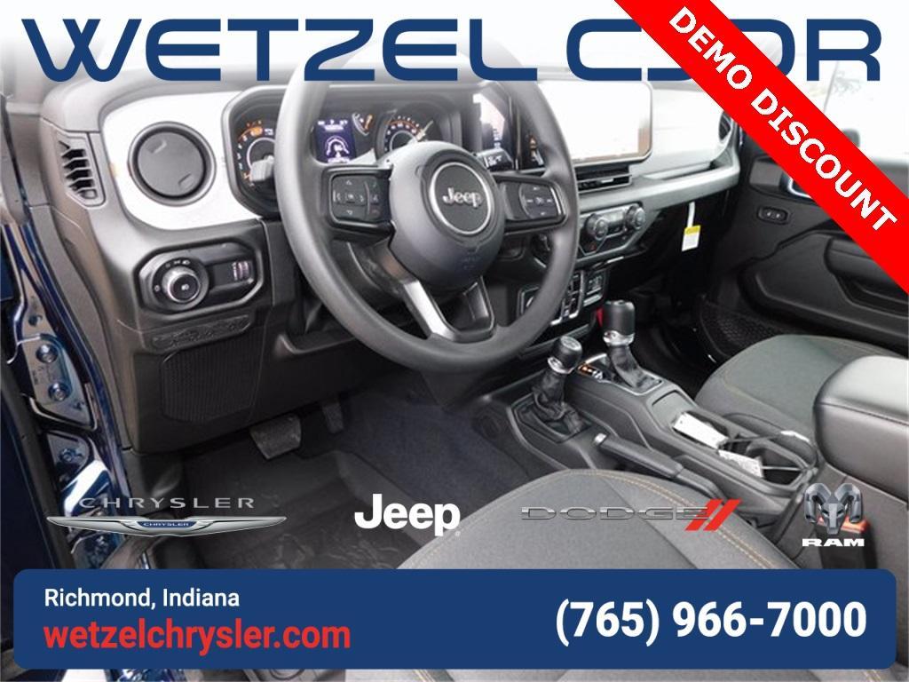 new 2025 Jeep Wrangler car, priced at $41,495