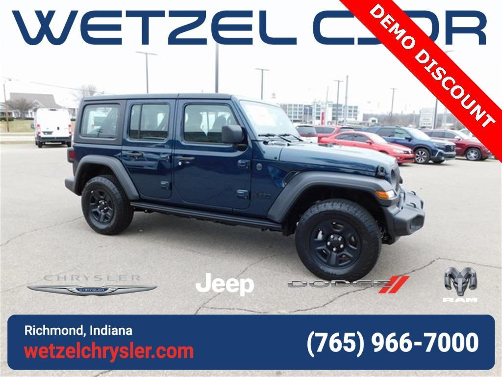 new 2025 Jeep Wrangler car, priced at $41,495