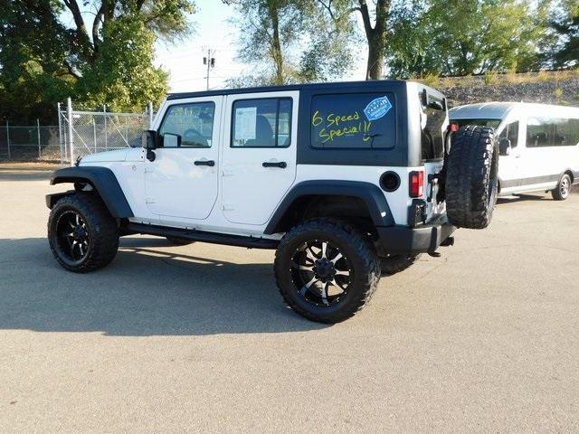 used 2015 Jeep Wrangler Unlimited car, priced at $16,995