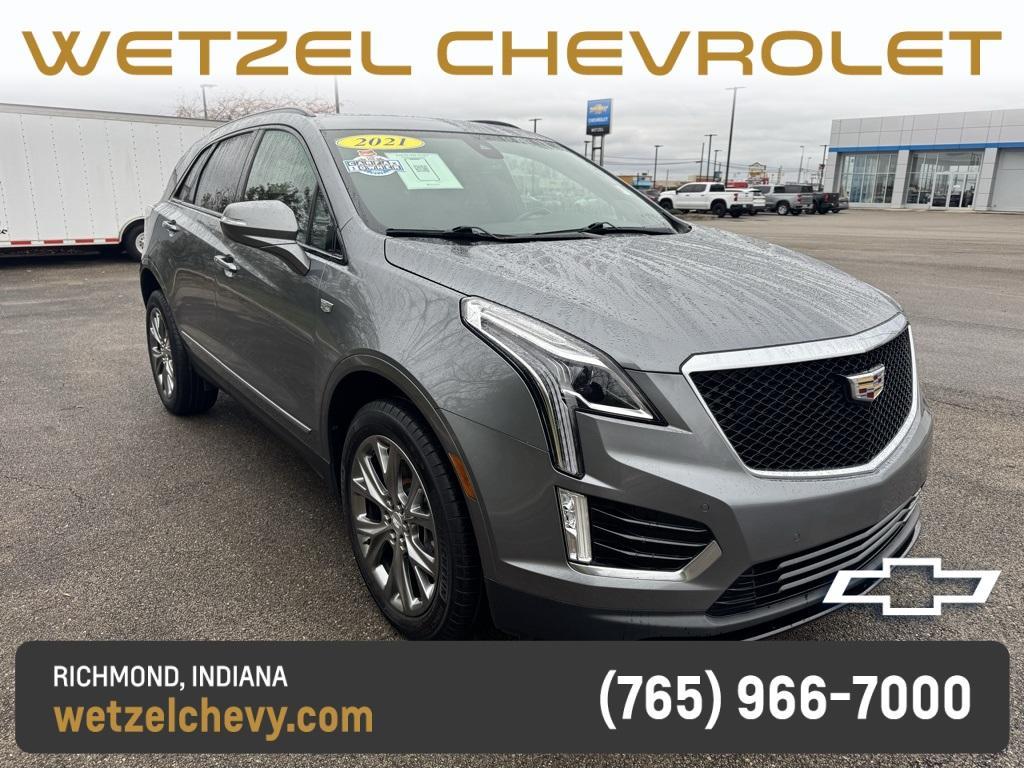 used 2021 Cadillac XT5 car, priced at $29,541